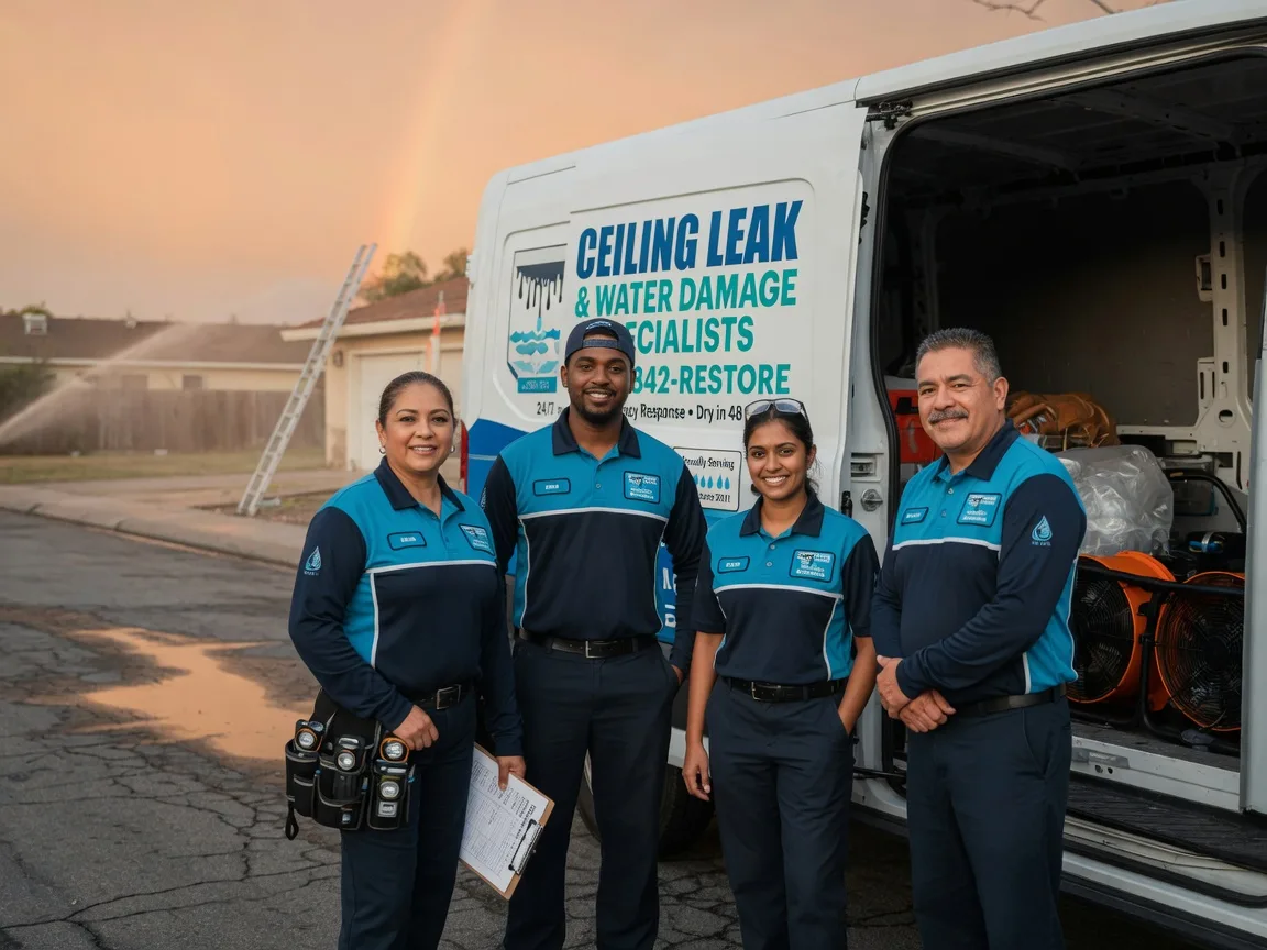 Ceiling Leak Cleanup company in Centerburg, OH